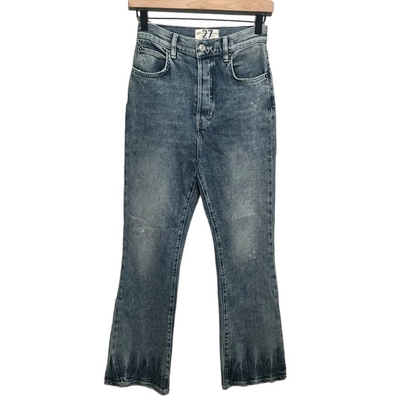 Free People Phoenix Crop Flare Jeans - Picture 2 of 8